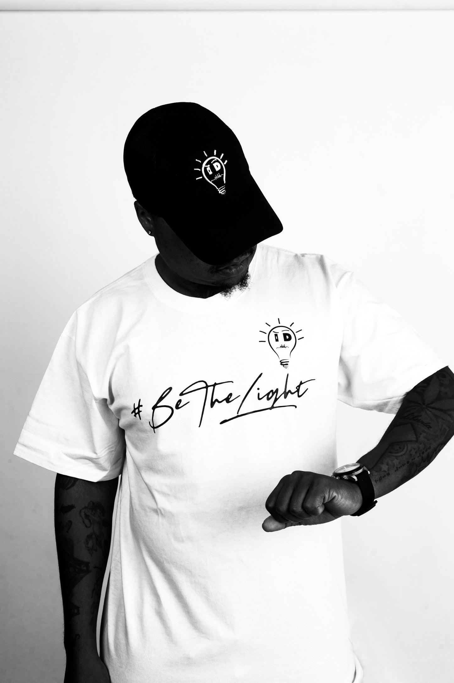 #BeTheLight T-Shirt (white)