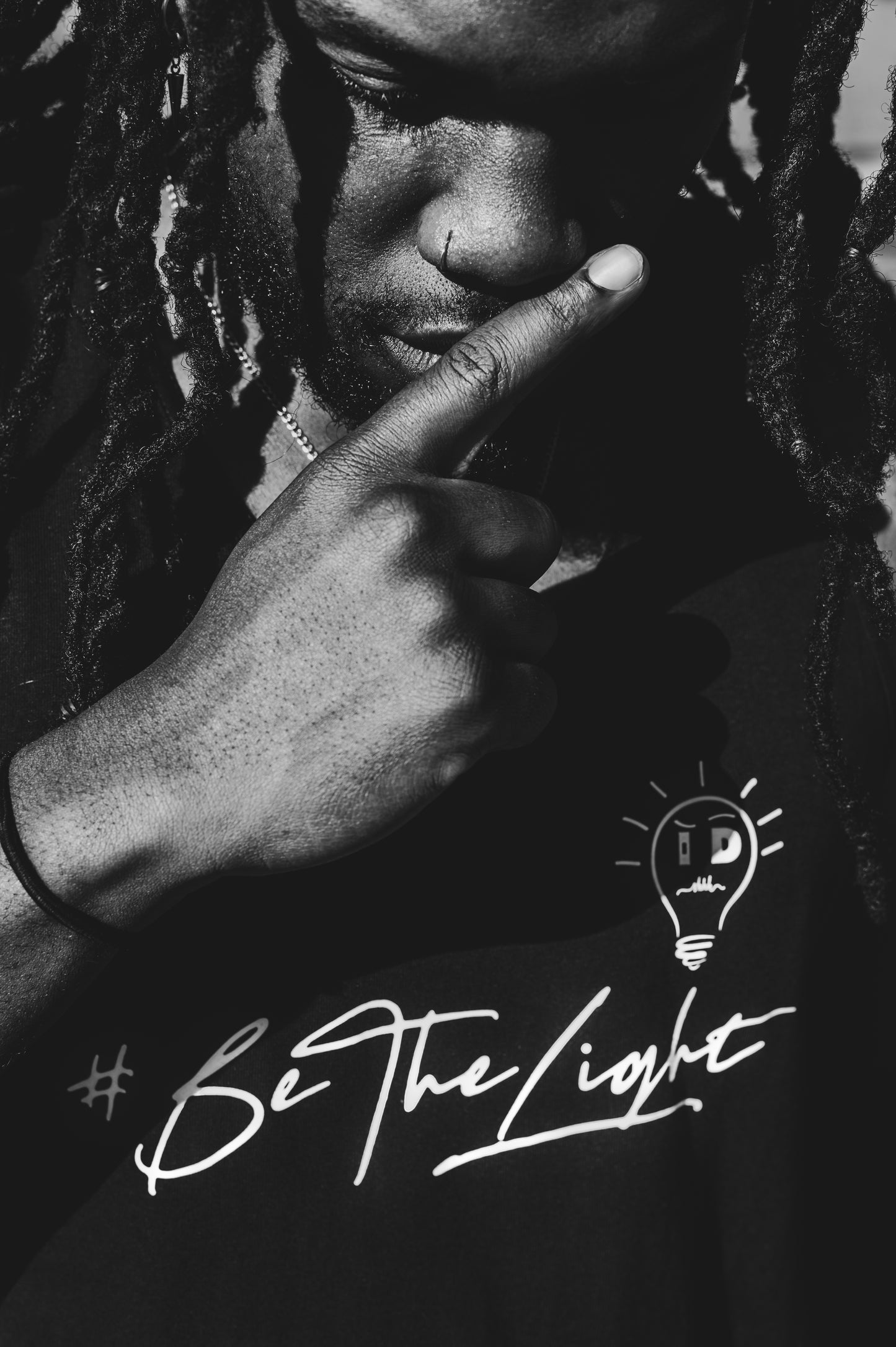#BeTheLight T-Shirt (Black)