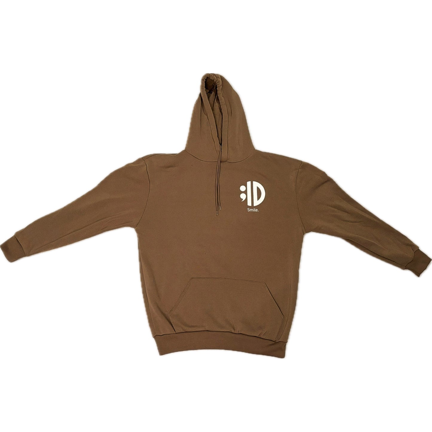 Keep Going Semicolon Hoodie #2 (Brown)