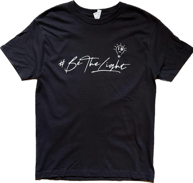 #BeTheLight T-Shirt (Black)