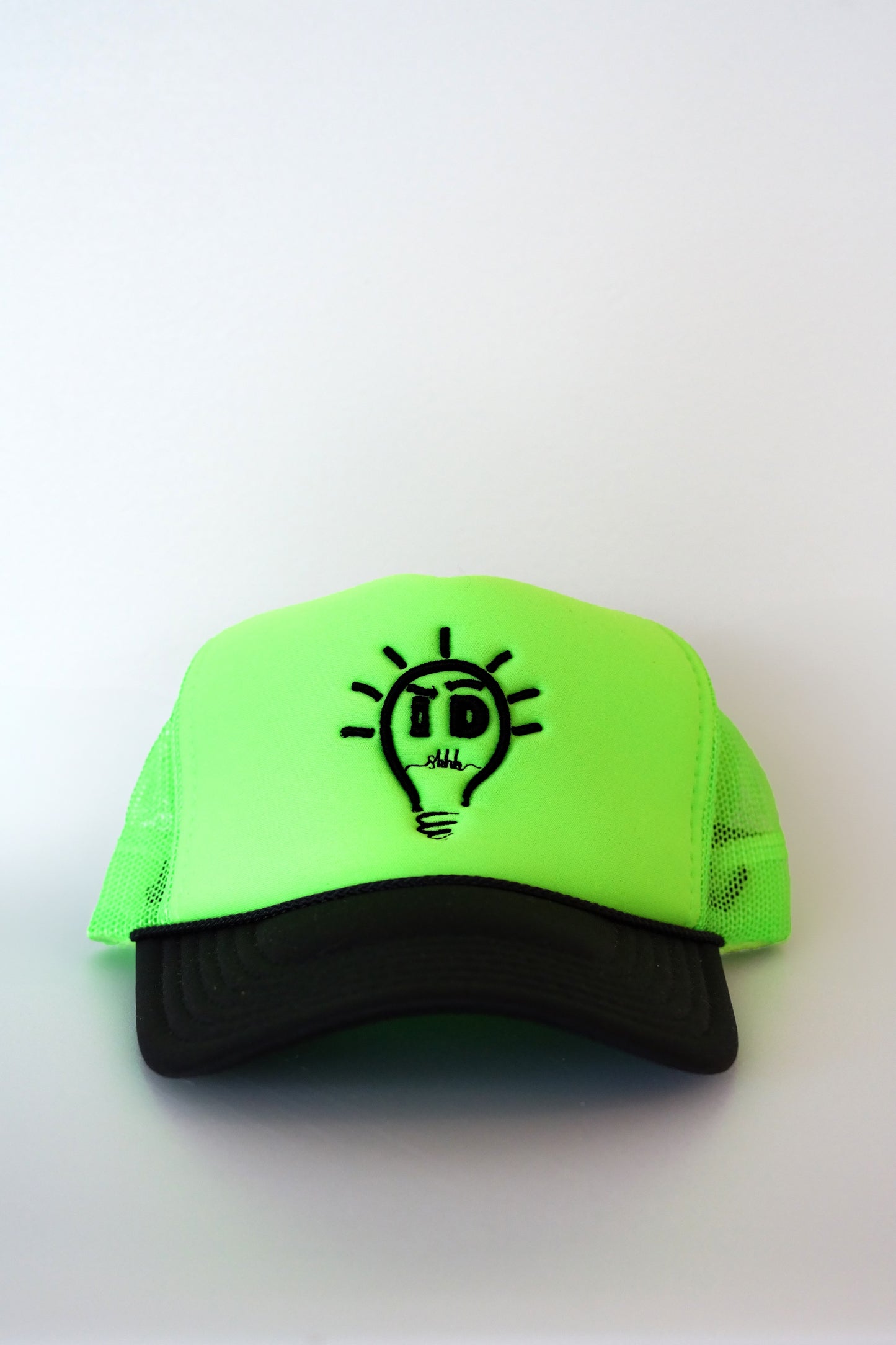 Foam Trucker Hat | Neon Green & Black w/ Black Logo