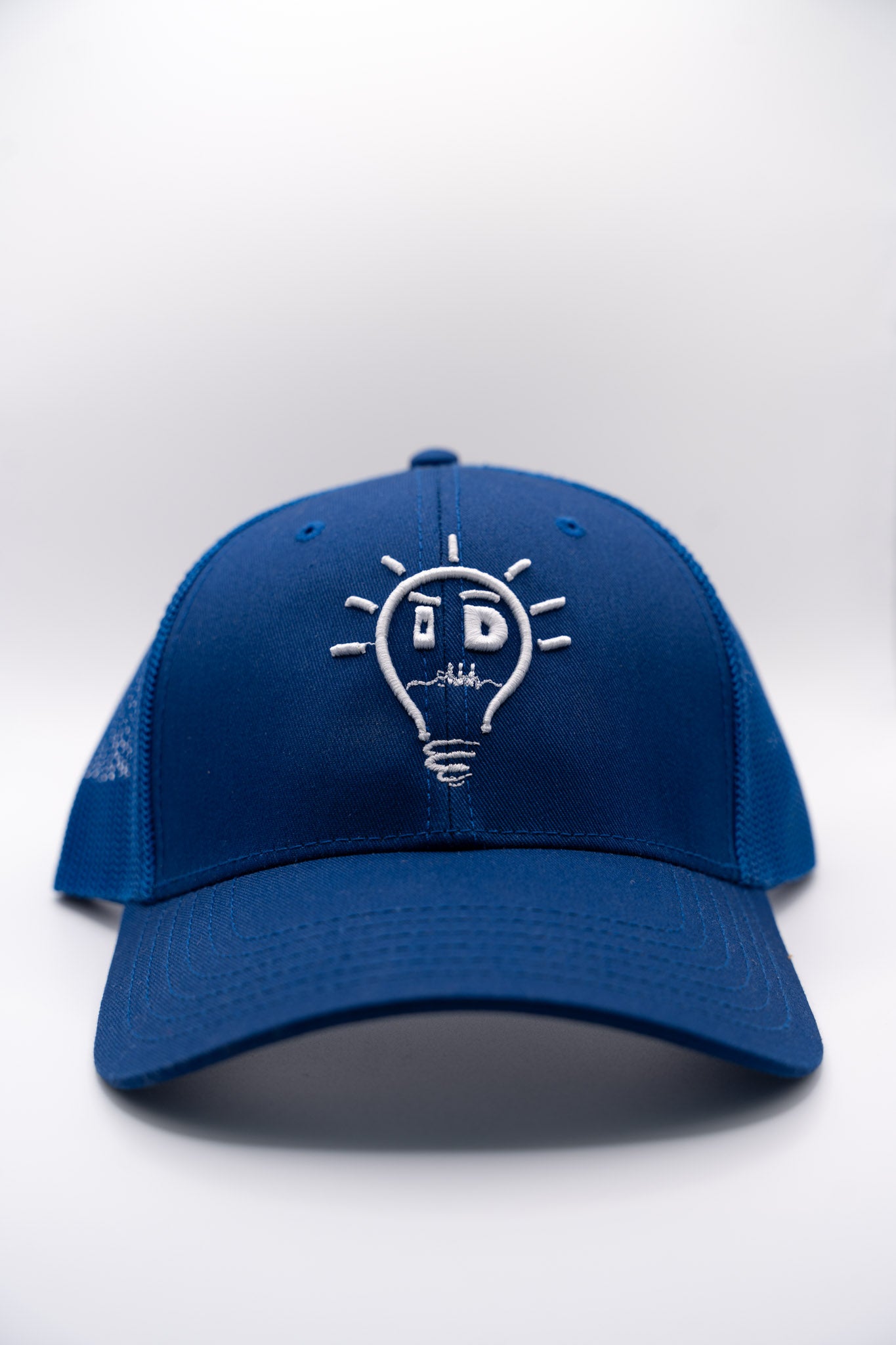 Trucker - Royal Blue w/ White logo