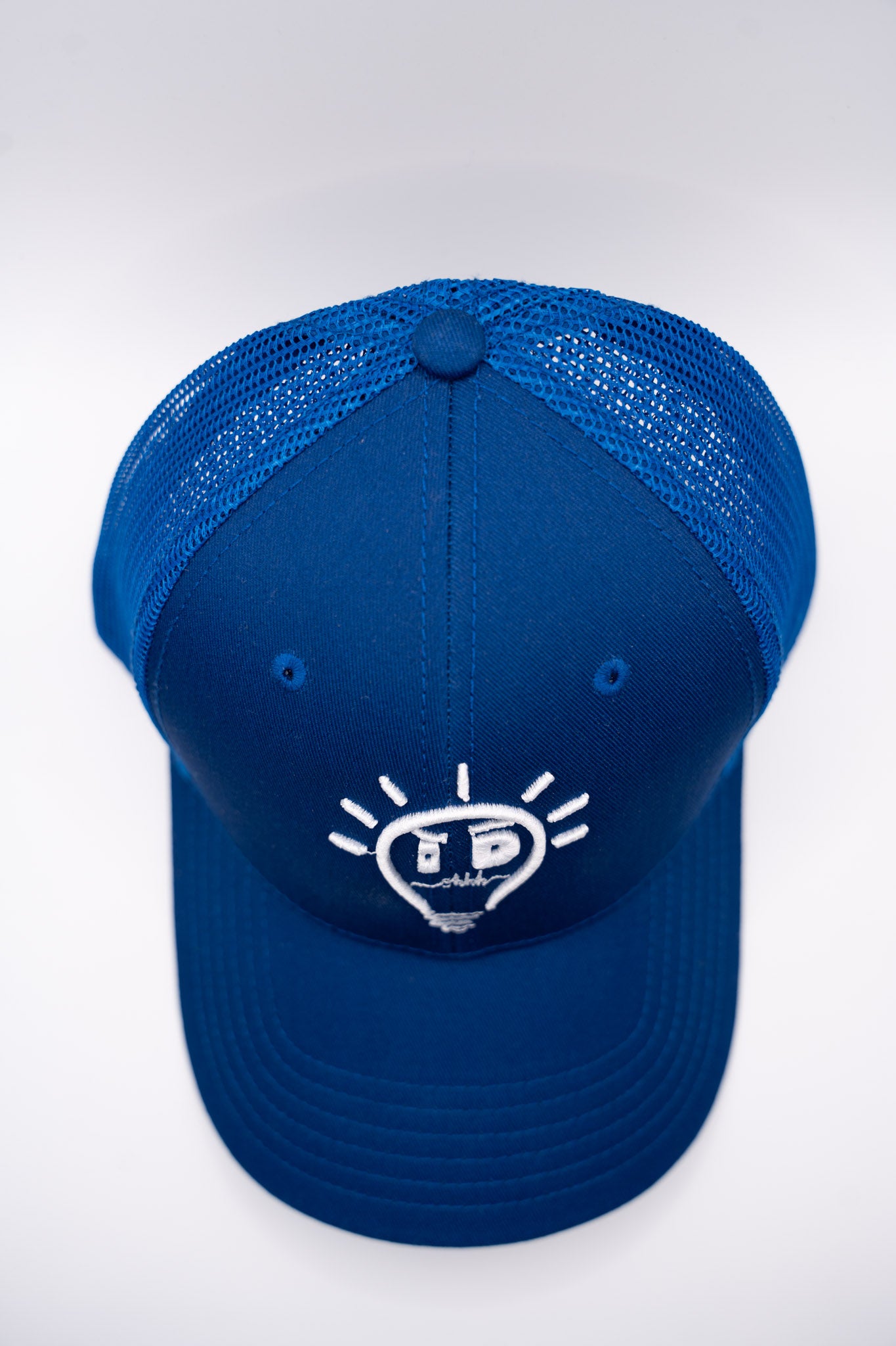 Trucker - Royal Blue w/ White logo