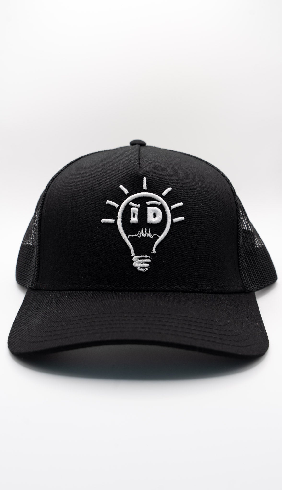 Trucker - Black w/ White logo