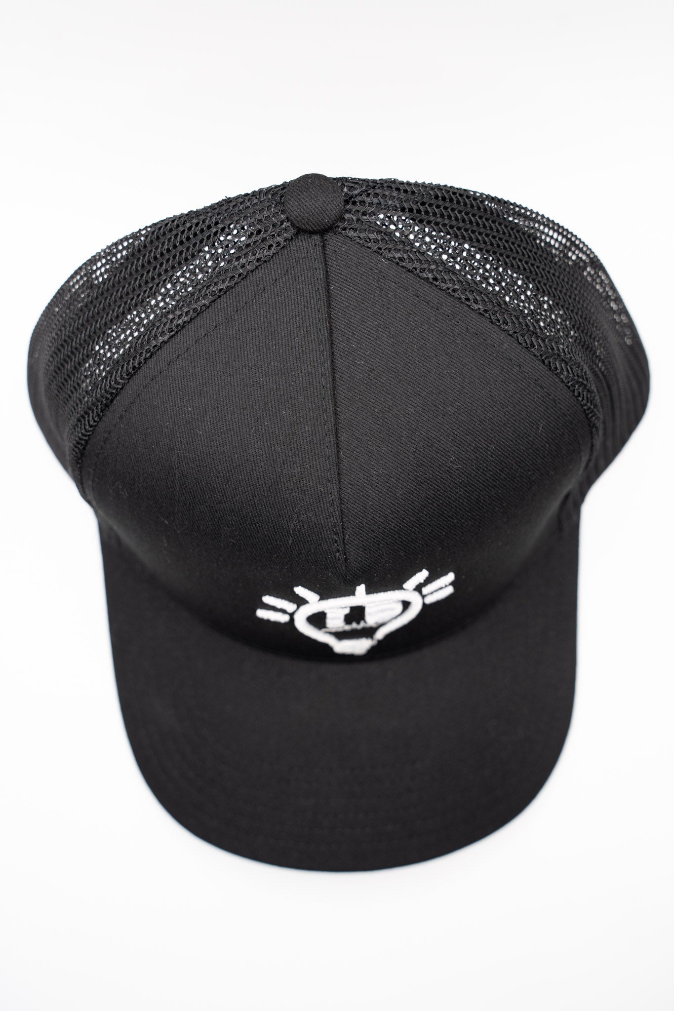 Trucker - Black w/ White logo