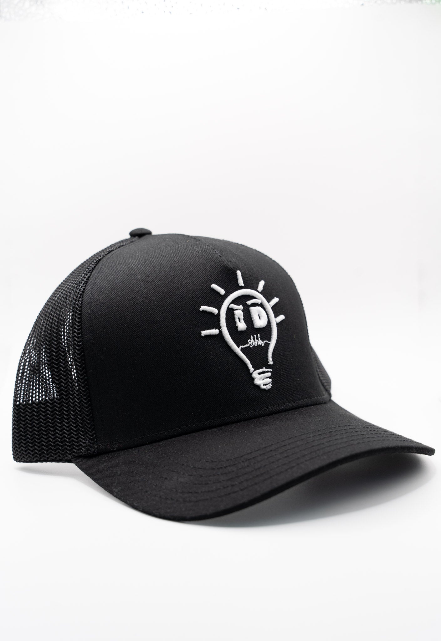 Trucker - Black w/ White logo