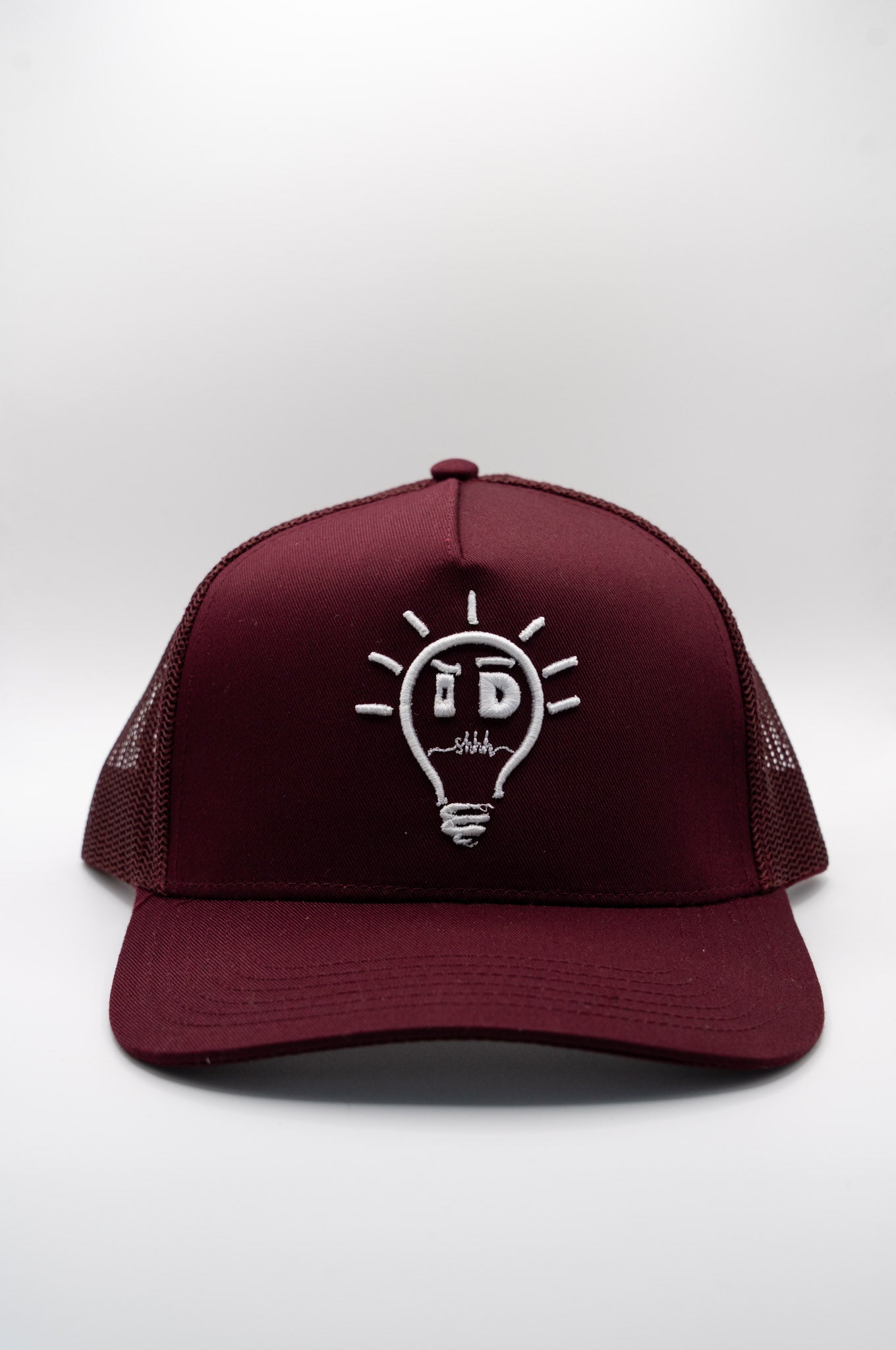 Trucker - Maroon w/ White logo