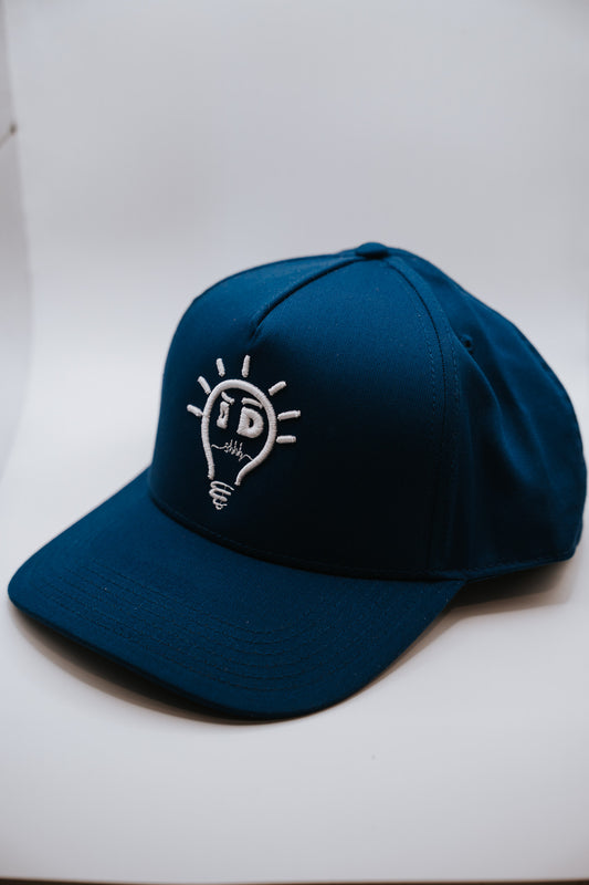 Baseball Cap - Royal Blue w/ White Logo