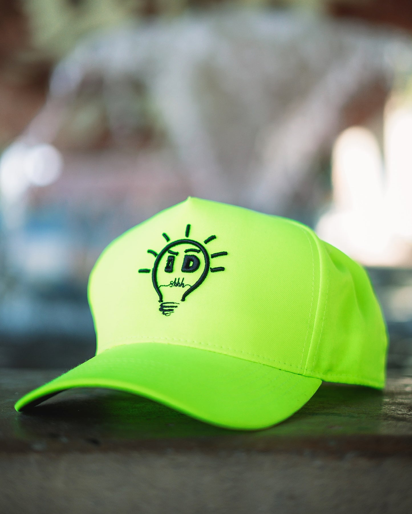 Baseball Cap - Highlighter Geen w/ Black logo | *Limited Time* |